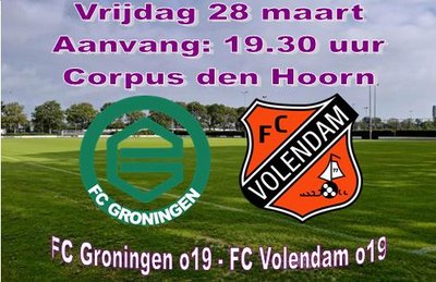 onder 19 vrijdag